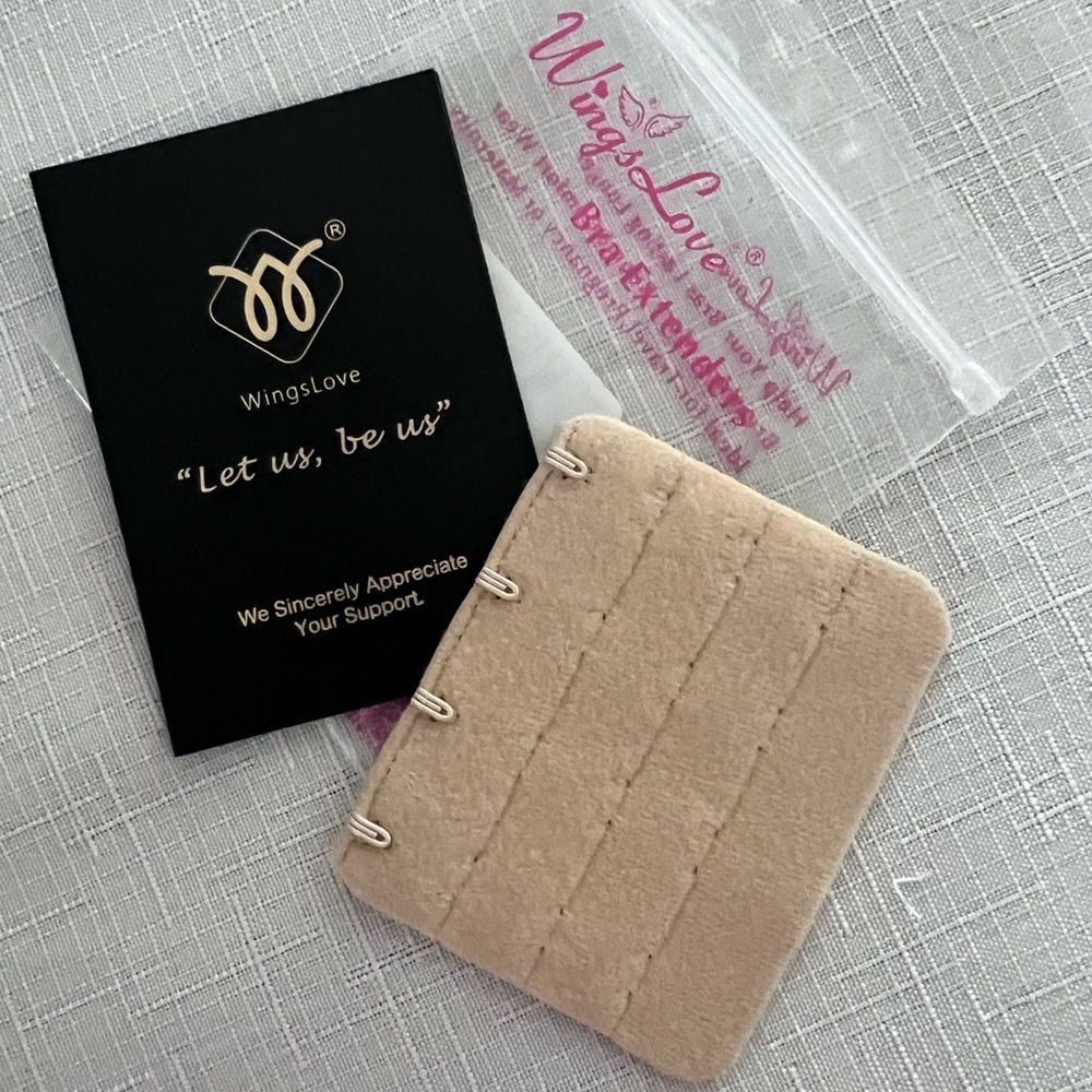 WINGSLOVE Beige Bra Extender